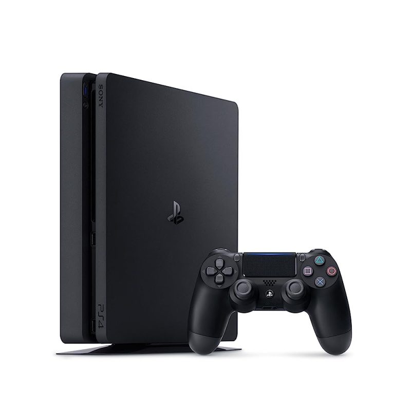 PlayStation 4 Slim 1TB Console – Black (Renewed)