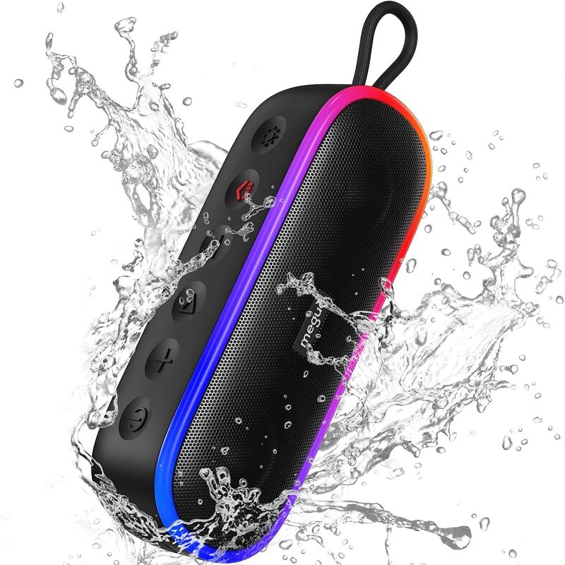 Bluetooth Speakers,IPX7 Waterproof Speaker with 20W Powerful Sound,Portable Wireless Speakers with Extral Bass,for Beach Pool Camping Outdoors,Christmas/Birthday Gift for Men,Women,Friends